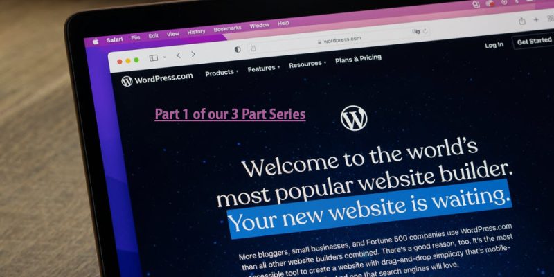 build an affiliate website using wordpress - part 1